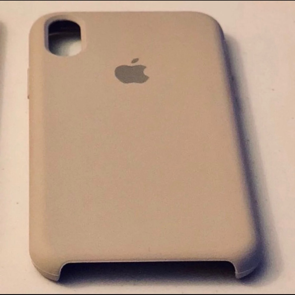Soft Grey Apple iPhone X Silicone Case